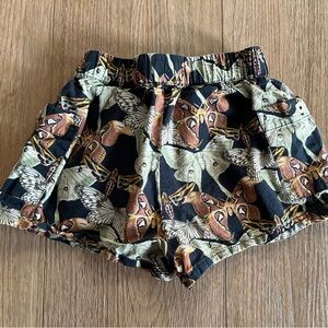 Kate Quinn Moth Wallpaper cotton shorts 2T play